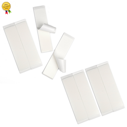 Number Plate Sticky Pads Heavy Duty - Double Sided Adhesive Weatherproof  8 PACK