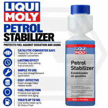 Liqui Moly 250ml Petrol Stabiliser Fuel 2 Stroke 4 Stroke Petrol Engines - 21646
