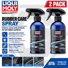 2x Liqui Moly Car Rubber Care Spray Restorer Trim Door Window Seal Cleaner 500ml
