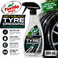Turtle Wax Wet n Black Car Tyre Dressing Deep Black Wet Looking Tyre 500ml Spray