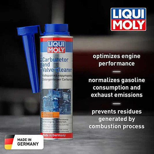 Liqui Moly MTX Carburetor Carb & Valve Cleaner - Petrol Additive 300ml - 1818
