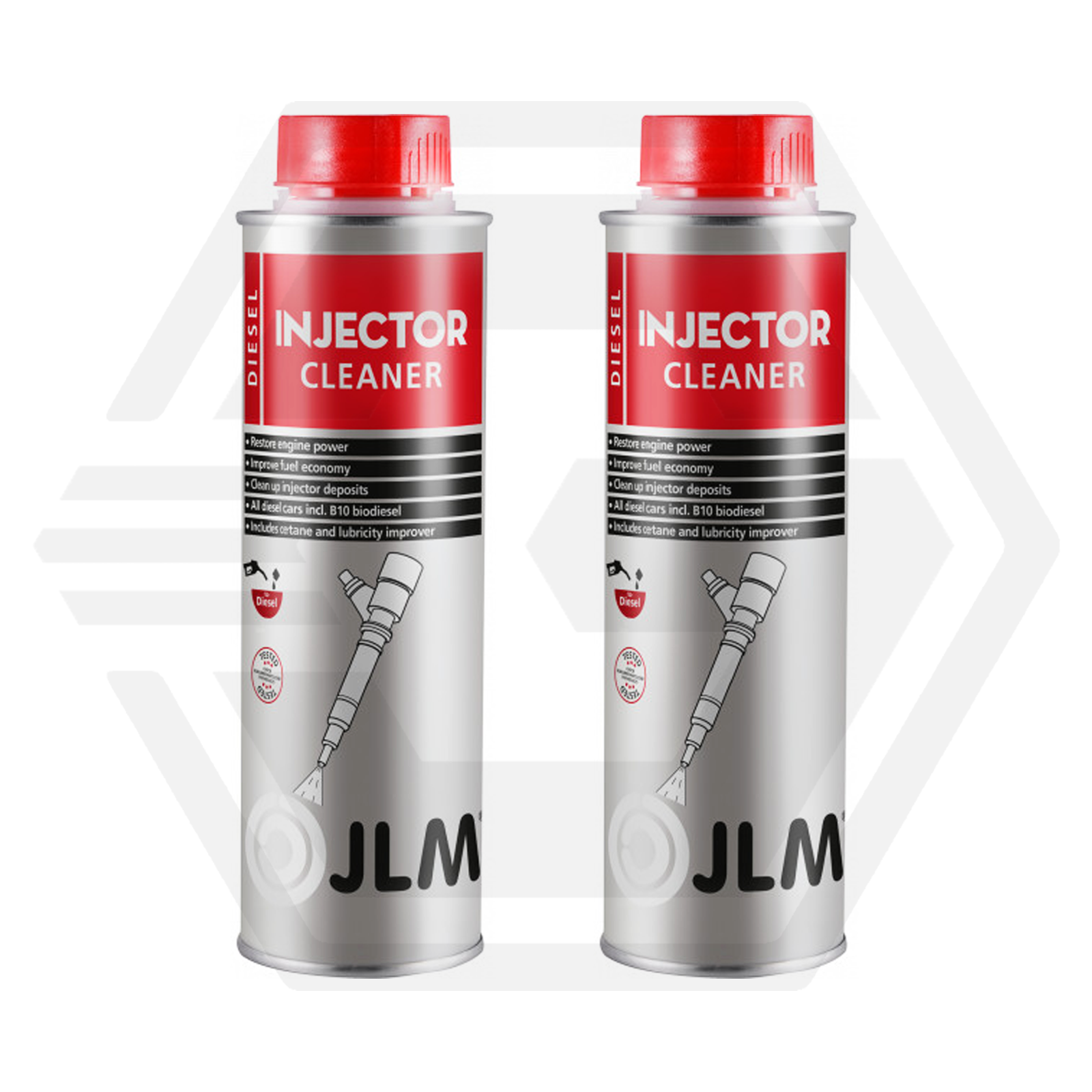 JLM Diesel Injector Cleaner Restore Engine Power Cleans Deposits Car 250ML x 2