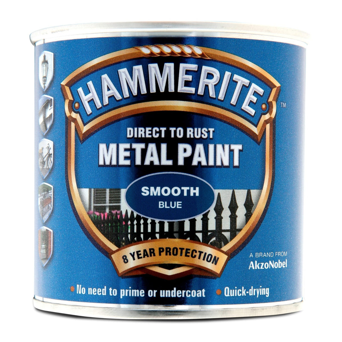 Hammerite Direct To Rust Quick Drying Metal Paint - Various Colours - 250ml