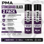 2 X PMA STONE GUARD BLACK 500ML - CAR LOWER UNDERBODY SPRAY PAINT PROTECTANT