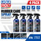4x Liqui Moly Car Rubber Care Spray Restorer Trim Door Window Seal Cleaner 500ml