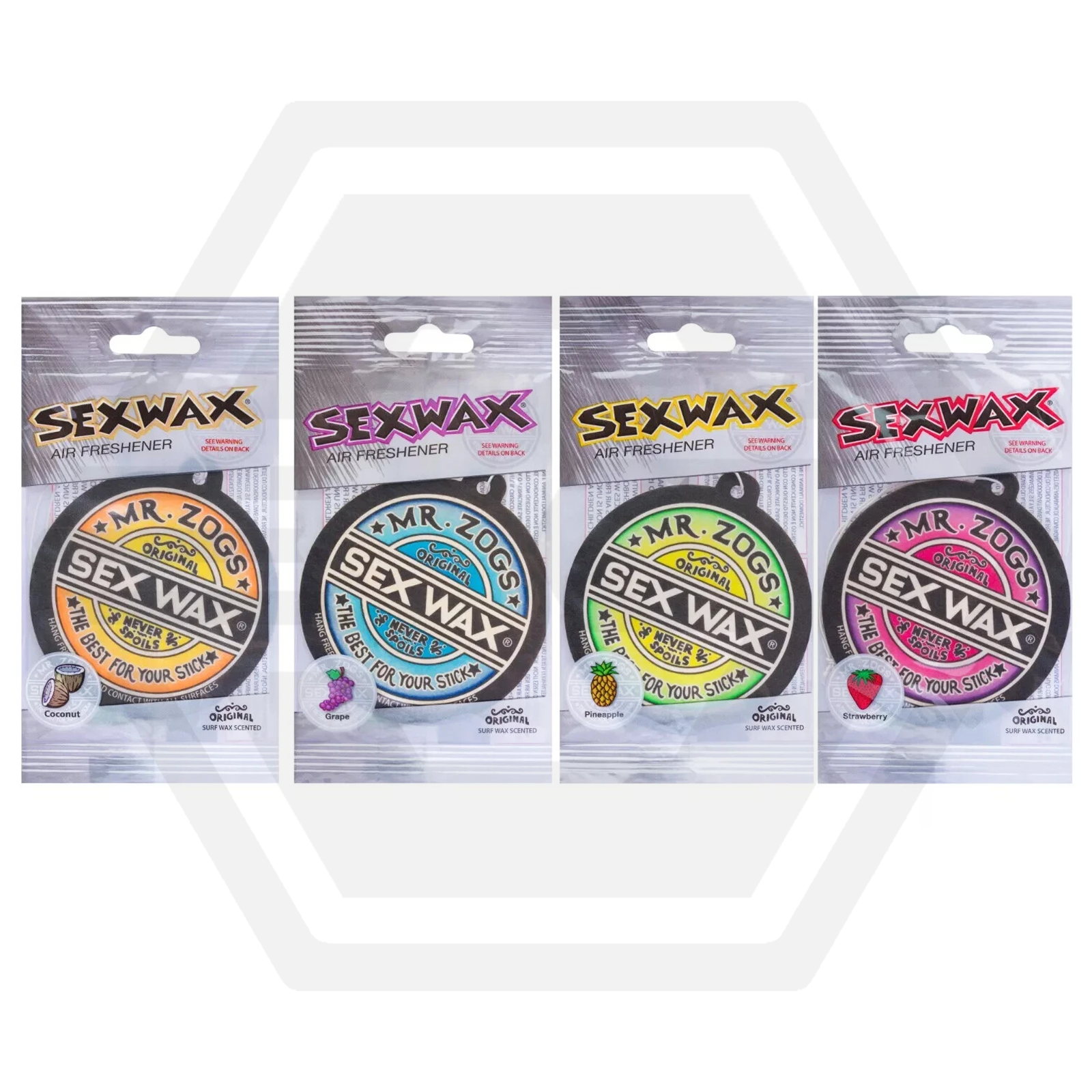 Mr Zogs SEX WAX Air Freshener - 4 Scent Variation Available