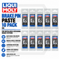 10 x Liqui Moly Brake Pin Paste Lubcricant Grease Packet 5g - 21119