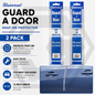 4 X Universal 12 Inch CLEAR Door Edge Protector Chip Guard - PROTECTS CAR & VAN