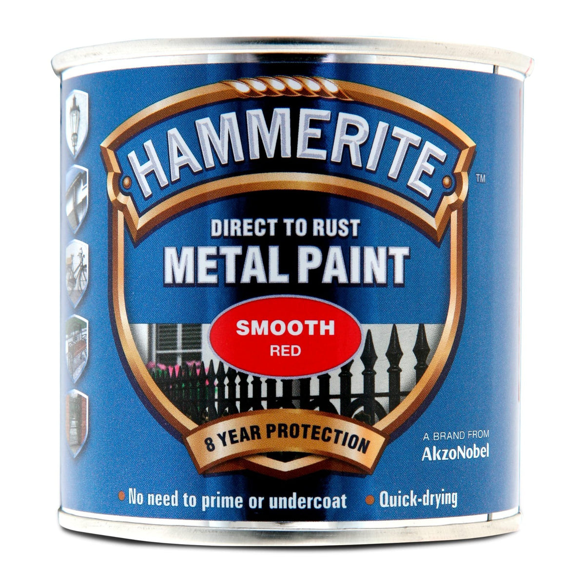 Hammerite Direct To Rust Quick Drying Metal Paint - Various Colours - 250ml