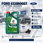 GENUINE FORD FIESTA 1.0 ECOBOOST 2012-2023 OIL FILTER + CASTROL 5W20 OIL SERVICE