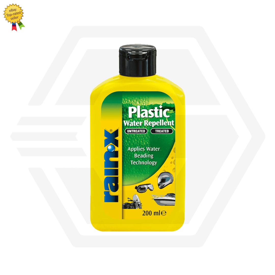 Rain-X Plastc Water Rain Repellent Beading Treatment Improves Visibility 200ml