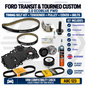 FORD TRANSIT 2.0 ECOBLUE - Timing belt Kit + Tensioner + Pulley + Cover + Belts