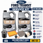 Ford TRANSIT FULL SERVICE KIT + FORD SPECIFICATION 0W30 OIL 2.0 EcoBlue RWD/AWD