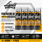 4 x LIQUID WRENCH PENETRATING OIL Aerosol Smart Straw 400ml Frees Nuts & Bolts