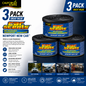 3 Pack California Scents Newport New Car & Home Organic Scent Air freshener Can