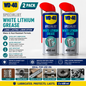 2x WD-40 Specialist White Lithium Grease Spray 400ml Weather Protection 44391