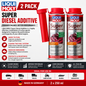 2 x Liqui Moly Super Diesel Additive Injector Cleaner Treatment 250ml 1806