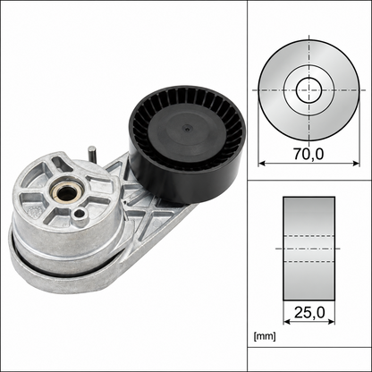 FORD TRANSIT 2.0 ECOBLUE Timing Belt Kit + Tensioner + Pulley + 10L Oil & Filter