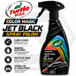 Turtle Wax Color Magic Jet Black Spray Polish Cleans Shine Colour Restorer 500ml
