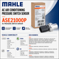 MAHLE A/C Air Conditioning Pressure Switch ASE21000P - 4F0959126A 4F0959126B