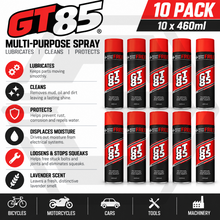 10 x GT85 Spray Lubricant - Penetrator Cleaner Water Displacer Corrosion 400ml