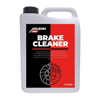 XOLEUM Brake Cleaner 5 Litre + Solvent Pump Sprayer 2 Litre + 500ml Aerosol Can