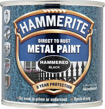 Hammerite Direct To Rust Quick Drying Metal Paint - Various Colours - 250ml