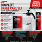 XOLEUM Brake Cleaner 5 Litre + Solvent Pump Sprayer 2 Litre + 500ml Aerosol Can