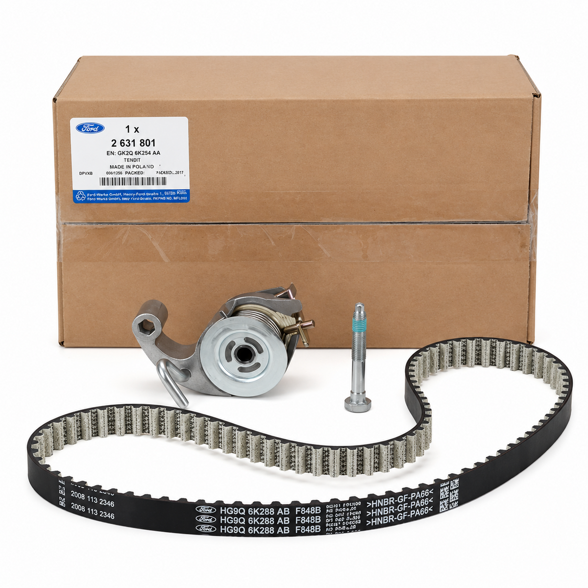 GENUINE FORD TRANSIT 2.0 ECOBLUE - SERVICE KIT + TIMING BELT KIT AND OIL 10L