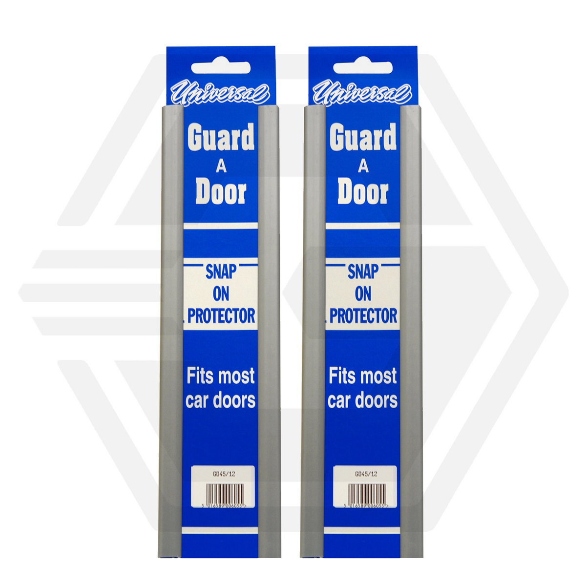 4 X Universal 12 Inch SILVER Door Edge Protector Chip Guard - PROTECTS CAR & VAN