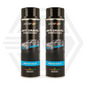 2 x MOTIP BLACK STONE CHIP ANTI GRAVEL AEROSOL SPRAY PAINT OVERSPRAYABLE