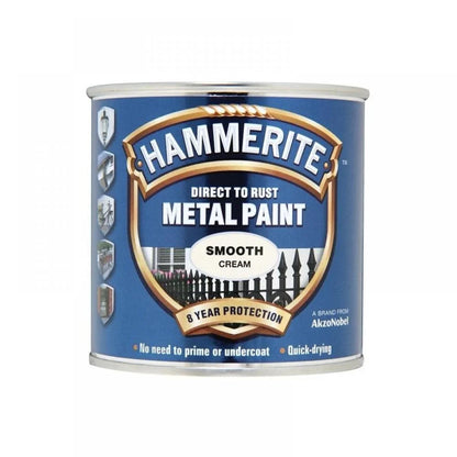 Hammerite Direct To Rust Quick Drying Metal Paint - Various Colours - 250ml