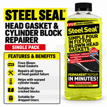 STEEL SEAL Repair & Fixes Blown Head Gaskets, Cylinder Heads & Seals Damage