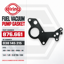 ELRING Fuel Pump Gasket For VW Golf Jetta Seat 1.4, 1.9 & 2.0 TDi PD - 038145215