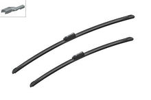 A224S Aerotwin Wiper Blade set 550/650mm for Fiat Peugeot Citroen and Toyota Vans