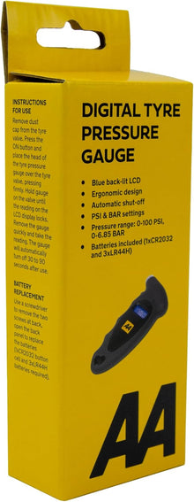 AA Digital Tyre Pressure Gauge