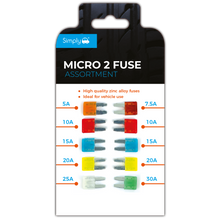 PK10 Micro2 Blade Fuse Set – Car Electrical Replacement Fuses