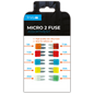 PK10 Micro2 Blade Fuse Set – Car Electrical Replacement Fuses