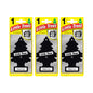 Désodorisants Little Tree Black Ice, paquet multiple de 3