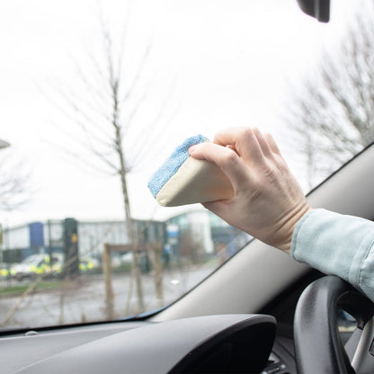 2-in-1 Microfibre/Chamois Demister – Car Window Condensation Remover