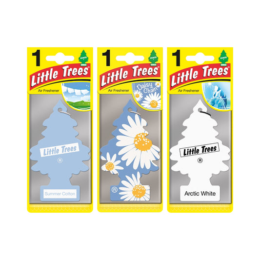 Little Tree Air Fresheners Clean Mix Set - Pack of 3