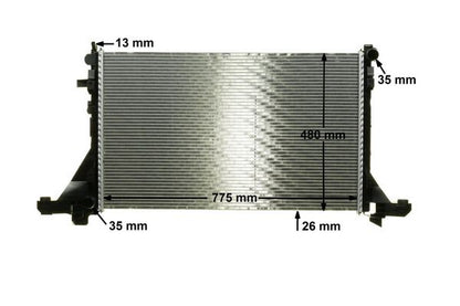 CR1123000P Radiator