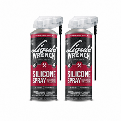Liquid Wrench Silicone Spray Smart Straw 400ml (PACK OF 2)