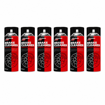 6 x Xoleum PRO Brake & Clutch Cleaner 500ml
