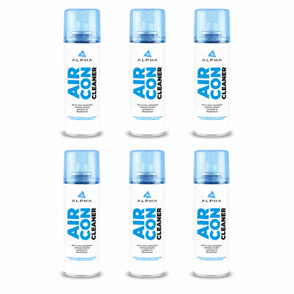 ALPHA Detailing Air Con Cleaner 150ml - Pack of 6