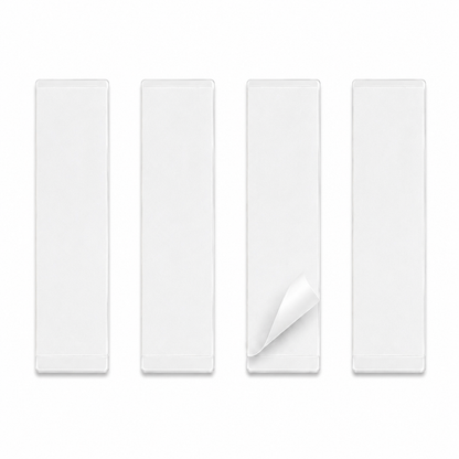 Lot de 8 tampons adhésifs double face pour plaque d'immatriculation, résistants aux intempéries