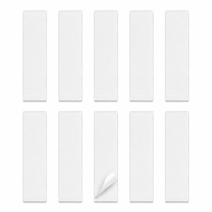 10 X Number Plate Sticky Pads Double Sided Self Adhesive Strong Weatherproof