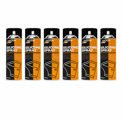6 x Xoleum PRO Silicone Spray 500ml