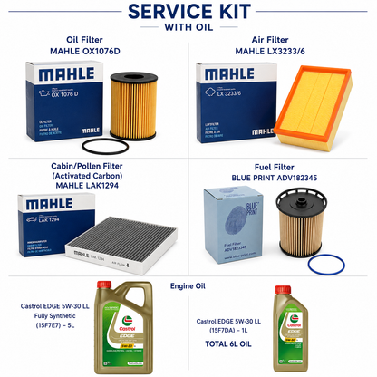 AUDI Q7 3.0 DIESEL 2015 - 2019 Mahle Service Kit With Oil