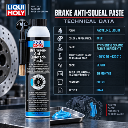 LIQUI MOLY Brake Anti -Squeal Paste 200ML - 3074